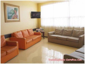 Lounge of a Costa Rica dental clinic