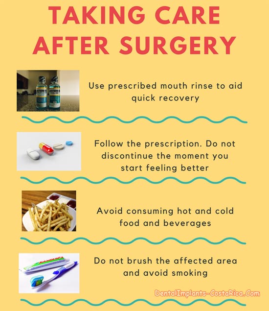 care after crown lengthening surgery