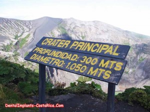 Irazu Volcano in Costa Rica